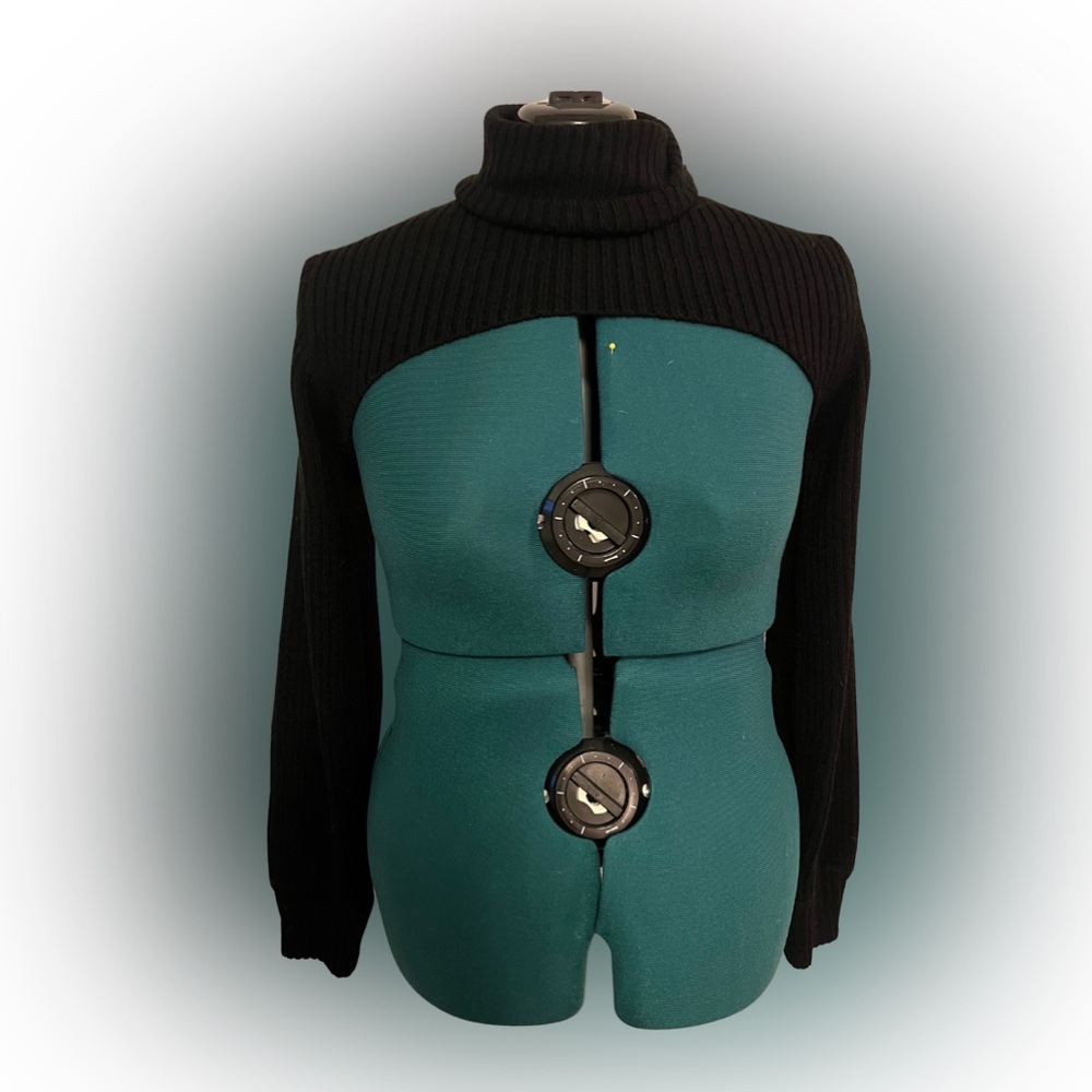 H&M turtle neck shrug - ribbed
